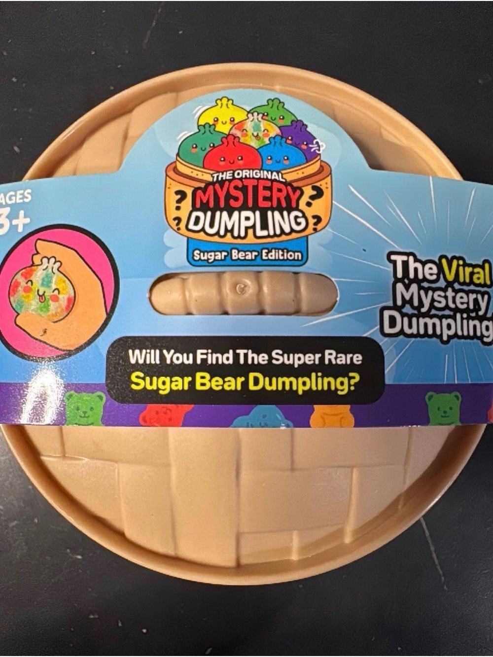 Large Mystery Glitter Dumpling Sugar Bear Edition